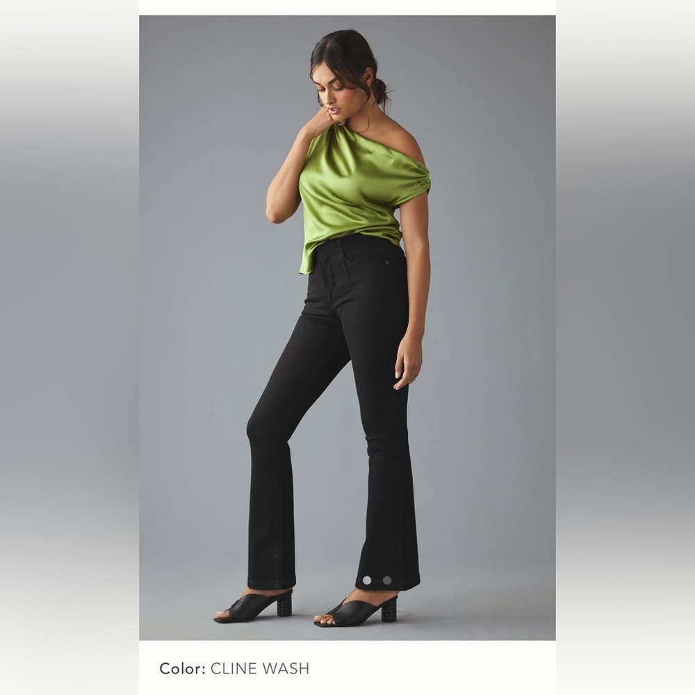 Pilcro Corset Mid-Rise Skinny Jeans Anthropologie - Like New
